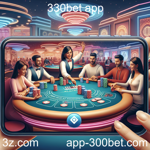 Explorando o Cassino Ao Vivo no 330bet App